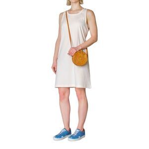 6397 NWT Cotton‎ Tank Summer Casual Dress in Light Pink sz L NT318